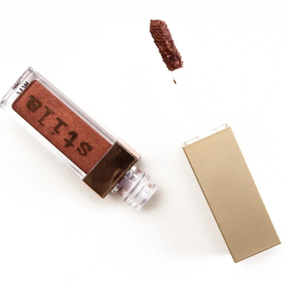 Stila Shimmer & Glow Liquid Eyeshadow Twig Metallic Brown Shimmer New in Box